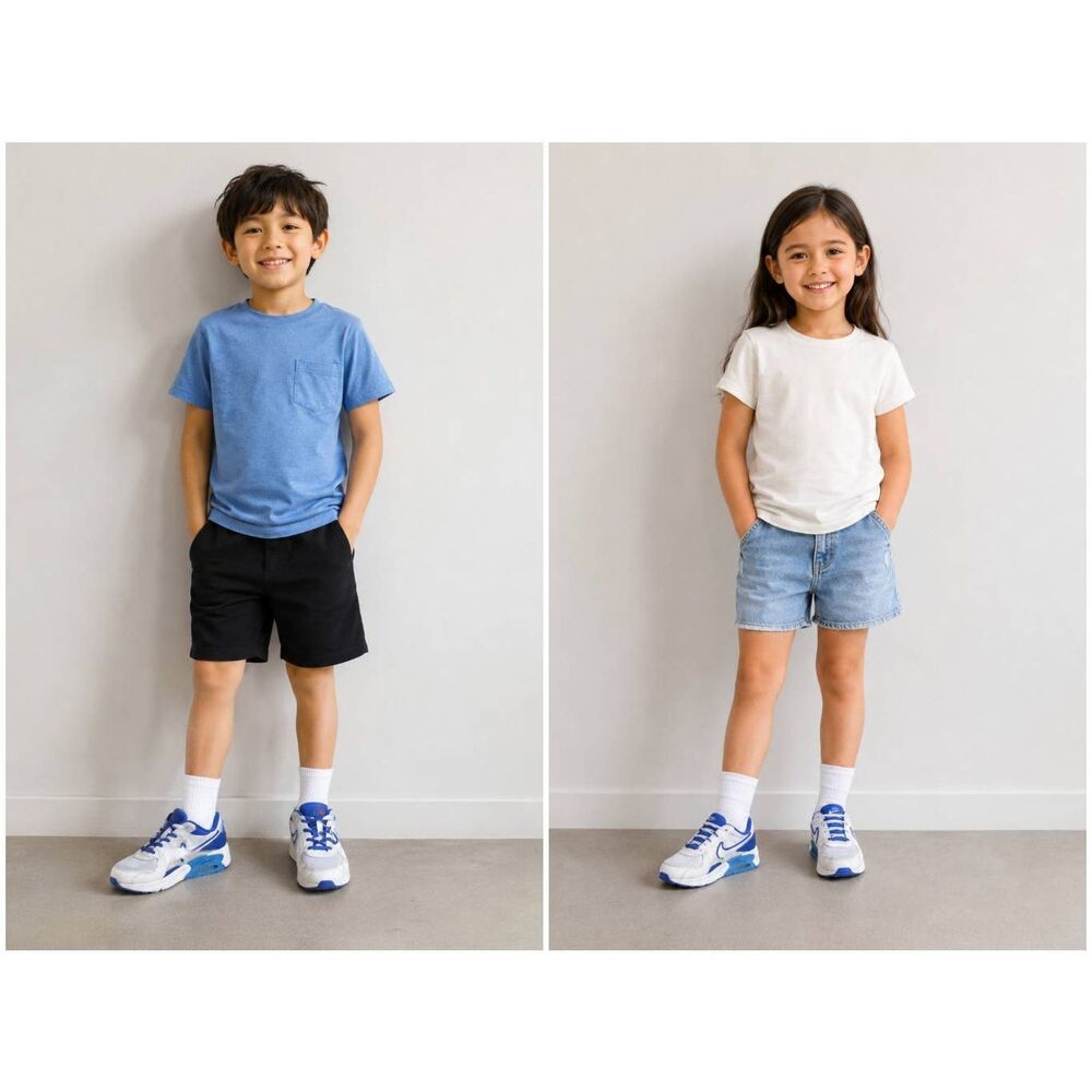 Nike Air Max Excee Big Kids 2.5 Y Athletic Shoes Blue & White FB3059-100